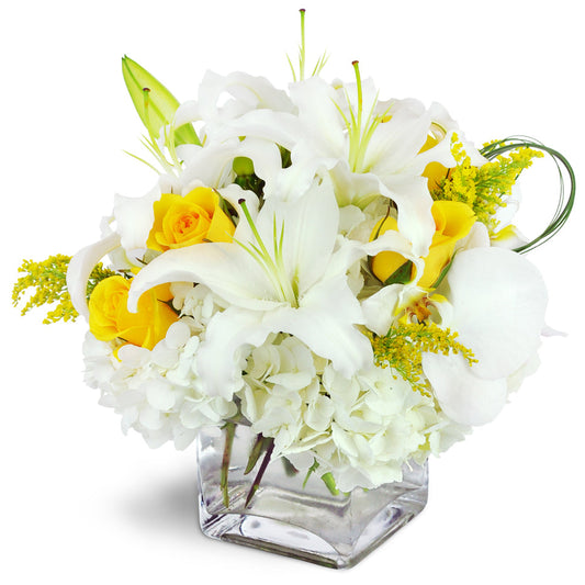 Glowing Elegance Arrangement